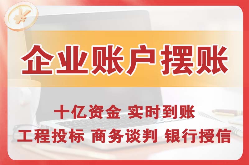 石家庄企业账户摆账